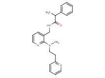 N-({2-[methyl(2-pyridin-2-ylethyl)amino]pyridin-3-yl}methyl)-2-phenylpropanamide