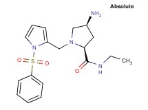 (2S,4S)-4-amino-N-ethyl-1-{[1-(phenylsulfonyl)-1H-pyrrol-2-yl]methyl}pyrrolidine-2-carboxamide