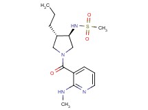N-((3R*,4S*)-1-{[2-(methylamino)-3-pyridinyl]carbonyl}-4-propyl-3-pyrrolidinyl)methanesulfonamide