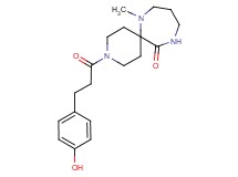 3-[3-(4-hydroxyphenyl)propanoyl]-7-methyl-3,7,11-triazaspiro[5.6]dodecan-12-one