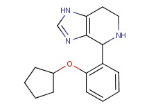 4-[2-(cyclopentyloxy)phenyl]-4,5,6,7-tetrahydro-1H-imidazo[4,5-c]pyridine