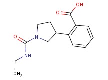 2-{1-[(ethylamino)carbonyl]-3-pyrrolidinyl}benzoic acid