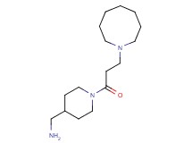 ({1-[3-(1-azocanyl)propanoyl]-4-piperidinyl}methyl)amine dihydrochloride
