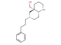 [(4aS*,8aR*)-6-(3-phenylpropyl)octahydro-1,6-naphthyridin-4a(2H)-yl]methanol