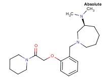 (3S)-N,N-dimethyl-1-[2-(2-oxo-2-piperidin-1-ylethoxy)benzyl]azepan-3-amine