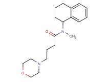 N-methyl-4-morpholin-4-yl-N-(1,2,3,4-tetrahydronaphthalen-1-yl)butanamide