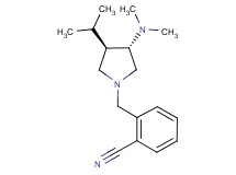 2-{[(3S*,4R*)-3-(dimethylamino)-4-isopropyl-1-pyrrolidinyl]methyl}benzonitrile