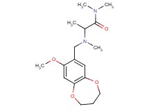 N~2~-[(8-methoxy-3,4-dihydro-2H-1,5-benzodioxepin-7-yl)methyl]-N~1~,N~1~,N~2~-trimethylalaninamide