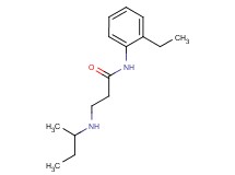 3-(sec-butylamino)-N-(2-ethylphenyl)propanamide
