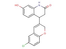 4-(6-chloro-2H-chromen-3-yl)-7-hydroxy-3,4-dihydroquinolin-2(1H)-one