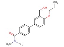 3'-(hydroxymethyl)-N,N-dimethyl-4'-propoxybiphenyl-4-carboxamide