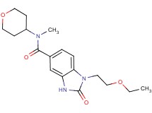 1-(2-ethoxyethyl)-N-methyl-2-oxo-N-(tetrahydro-2H-pyran-4-yl)-2,3-dihydro-1H-benzimidazole-5-carboxamide