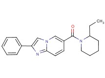 6-[(2-ethylpiperidin-1-yl)carbonyl]-2-phenylimidazo[1,2-a]pyridine