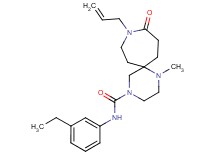 9-allyl-N-(3-ethylphenyl)-1-methyl-10-oxo-1,4,9-triazaspiro[5.6]dodecane-4-carboxamide