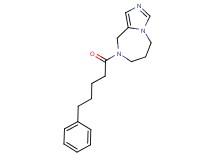 8-(5-phenylpentanoyl)-6,7,8,9-tetrahydro-5H-imidazo[1,5-a][1,4]diazepine