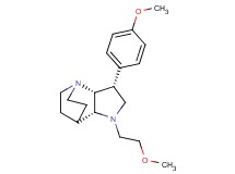 (3R*,3aR*,7aR*)-1-(2-methoxyethyl)-3-(4-methoxyphenyl)octahydro-4,7-ethanopyrrolo[3,2-b]pyridine