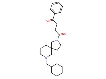 4-[7-(cyclohexylmethyl)-2,7-diazaspiro[4.5]dec-2-yl]-4-oxo-1-phenyl-1-butanone
