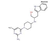 (2S)-2-{[1-(2-amino-6-methylpyrimidin-4-yl)piperidin-4-yl]amino}-3-(1H-indol-3-yl)propan-1-ol