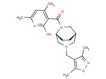3-({rel-(1S,5R)-3-[(3,5-dimethyl-4-isoxazolyl)methyl]-3,6-diazabicyclo[3.2.2]non-6-yl}carbonyl)-4,6-dimethyl-2-pyridinol