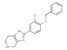 2-[4-(benzyloxy)-3-chlorophenyl]-4,5,6,7-tetrahydro-1H-imidazo[4,5-c]pyridine