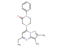 4-(5-ethyl-2,3-dimethylpyrazolo[1,5-a]pyrimidin-7-yl)-1-phenylpiperazin-2-one