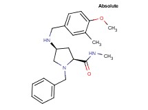 (4S)-1-benzyl-4-[(4-methoxy-3-methylbenzyl)amino]-N-methyl-L-prolinamide
