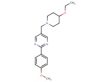 5-[(4-ethoxypiperidin-1-yl)methyl]-2-(4-methoxyphenyl)pyrimidine