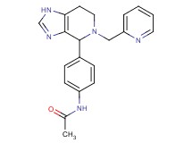 N-{4-[5-(pyridin-2-ylmethyl)-4,5,6,7-tetrahydro-1H-imidazo[4,5-c]pyridin-4-yl]phenyl}acetamide