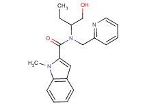 N-[1-(hydroxymethyl)propyl]-1-methyl-N-(pyridin-2-ylmethyl)-1H-indole-2-carboxamide