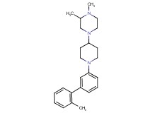1,2-dimethyl-4-[1-(2'-methylbiphenyl-3-yl)piperidin-4-yl]piperazine