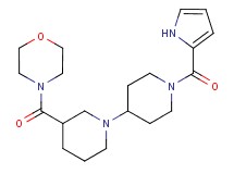 3-(morpholin-4-ylcarbonyl)-1'-(1H-pyrrol-2-ylcarbonyl)-1,4'-bipiperidine