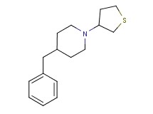 4-benzyl-1-(tetrahydro-3-thienyl)piperidine