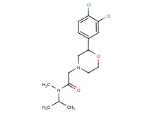 2-[2-(3,4-dichlorophenyl)morpholin-4-yl]-N-isopropyl-N-methylacetamide