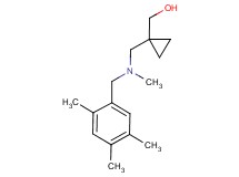 (1-{[methyl(2,4,5-trimethylbenzyl)amino]methyl}cyclopropyl)methanol