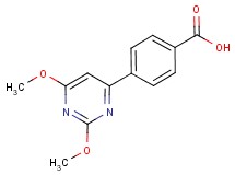 4-(2,6-dimethoxypyrimidin-4-yl)benzoic acid