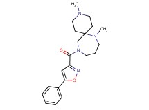 3,7-dimethyl-11-[(5-phenylisoxazol-3-yl)carbonyl]-3,7,11-triazaspiro[5.6]dodecane
