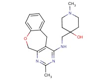 1-methyl-4-{[(2-methyl-5,11-dihydro[1]benzoxepino[3,4-d]pyrimidin-4-yl)amino]methyl}piperidin-4-ol