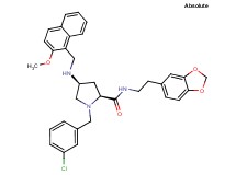 (4S)-N-[2-(1,3-benzodioxol-5-yl)ethyl]-1-(3-chlorobenzyl)-4-{[(2-methoxy-1-naphthyl)methyl]amino}-L-prolinamide