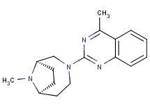 4-methyl-2-[(1R*,6S*)-9-methyl-3,9-diazabicyclo[4.2.1]non-3-yl]quinazoline