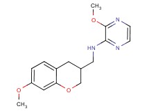 3-methoxy-N-[(7-methoxy-3,4-dihydro-2H-chromen-3-yl)methyl]pyrazin-2-amine