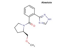 3-(2-{[(2R)-2-(methoxymethyl)pyrrolidin-1-yl]carbonyl}phenyl)-1H-1,2,4-triazole