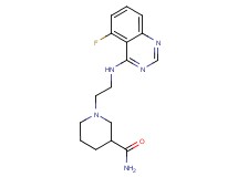 1-{2-[(5-fluoroquinazolin-4-yl)amino]ethyl}piperidine-3-carboxamide
