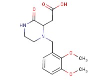 [1-(2,3-dimethoxybenzyl)-3-oxo-2-piperazinyl]acetic acid