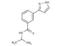 N-isopropyl-3-(1H-pyrazol-3-yl)benzamide