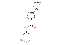 N-[(3R)-piperidin-3-yl]-3-(trifluoromethyl)-1H-pyrazole-5-carboxamide