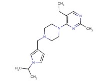 5-ethyl-4-{4-[(1-isopropyl-1H-pyrrol-3-yl)methyl]piperazin-1-yl}-2-methylpyrimidine