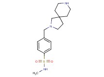 4-(2,8-diazaspiro[4.5]dec-2-ylmethyl)-N-methylbenzenesulfonamide dihydrochloride