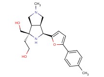 2-{(1R*,3S*,3aS*,6aR*)-1-(hydroxymethyl)-5-methyl-3-[5-(4-methylphenyl)-2-furyl]octahydropyrrolo[3,4-c]pyrrol-1-yl}ethanol