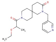 9-(2-ethoxypropanoyl)-2-(pyridin-3-ylmethyl)-2,9-diazaspiro[5.5]undecan-3-one