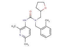N'-(2,6-dimethylpyridin-3-yl)-N-(2-methylbenzyl)-N-(tetrahydrofuran-2-ylmethyl)urea